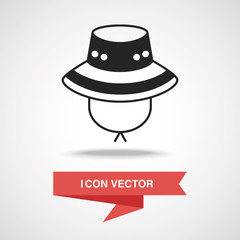 fisherman hat icon