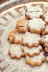 Homemade oatmeal cookies
