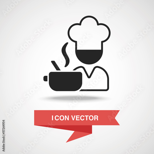 عکس+کون+بزرگ chef icon" Stock image and royalty-free vector files on Fotolia.com ...