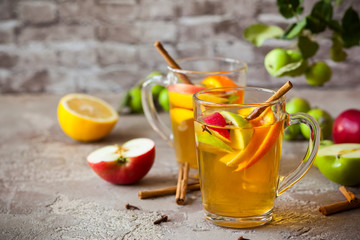 Apple and citrus sangria