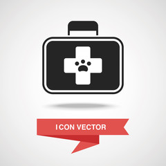 Obraz premium pet drug icon