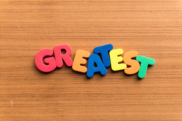 greatest colorful word