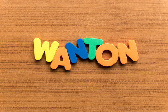 Wanton Colorful Word