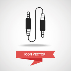 Audio cable icon