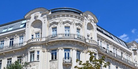 Fototapeta na wymiar altes Haus in Wien