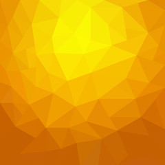 Abstract gold geometric background - Vector