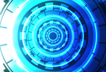 Abstract technology background - Vector