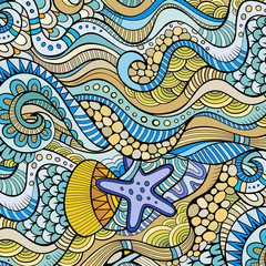 Decorative ethnic vector background