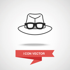 camping hat icon