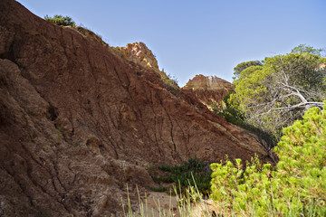 rock formations on the ocean