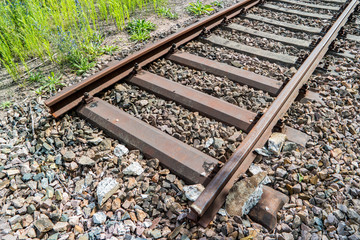 Naklejka premium Abstellgleis