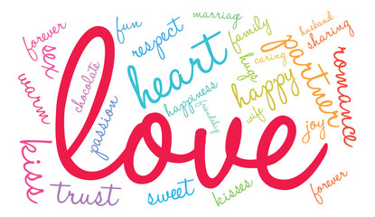 Love Word Cloud