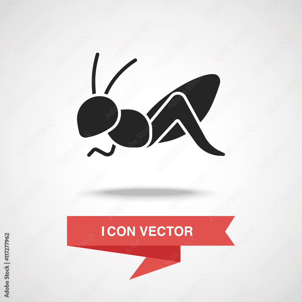 Sticker insect icon