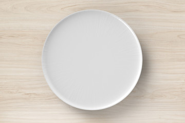 white dish
