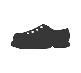 shoe fashion cloth icon. Shopping commerce concept. Isolated and flat illustration. Vector graphic
