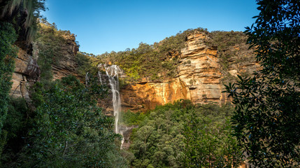 Waterfalls in Blue Mountains national park