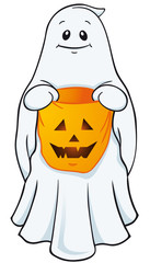 Trick or Treat funny Ghost 