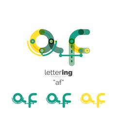Letters logo icon