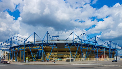 Stadion &quot Metalist&quot , het doel van Euro 2012-spellen in Kharkiv, Verenigd Koninkrijk