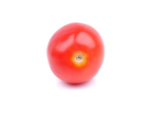 tomatoes on white background