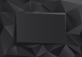 Black design frame