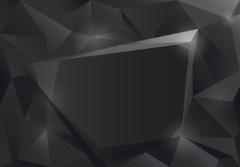 Obraz premium Black design frame.