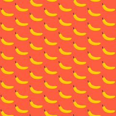 Banana seamless pattern