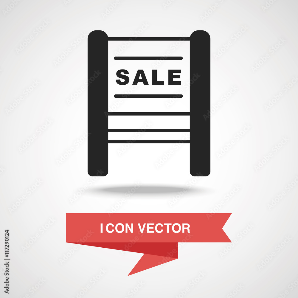 Sticker sale discount icon