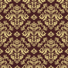 Seamless Wallpaper in the Style of Baroque