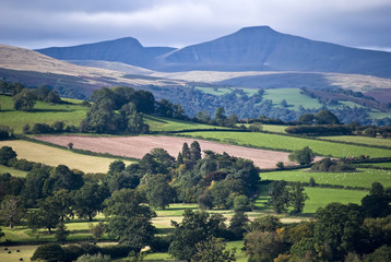 Naklejka premium llangorse lake