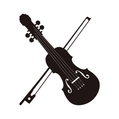 Fototapeta na wymiar cello string instrument music icon. Isolated and flat illustration. Vector graphic