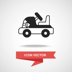 baby toy car icon