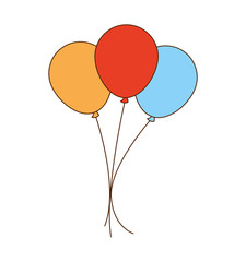 balloons air party icon