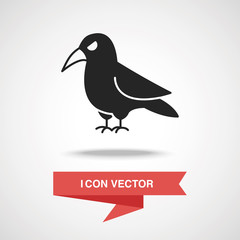 halloween bird icon
