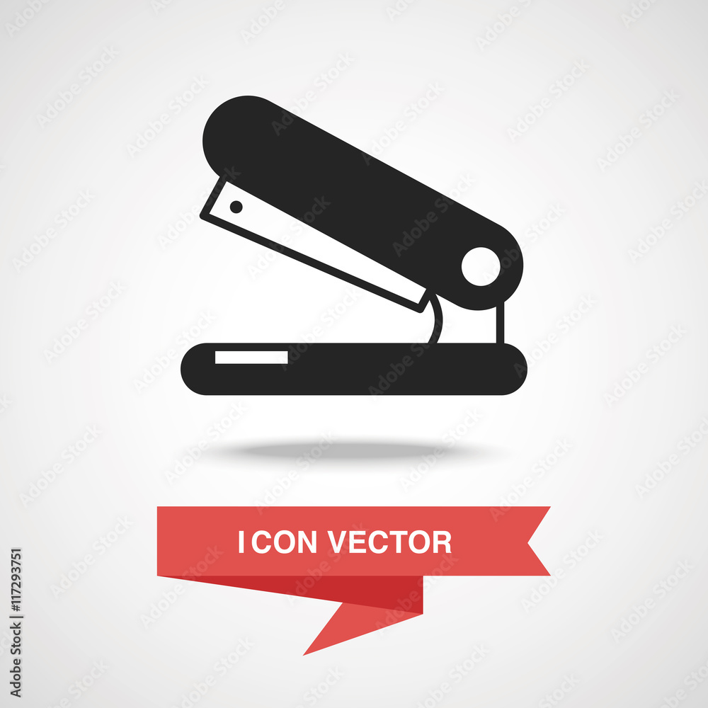 Wall mural stapler icon