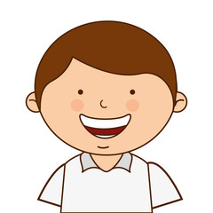 cute father character icon