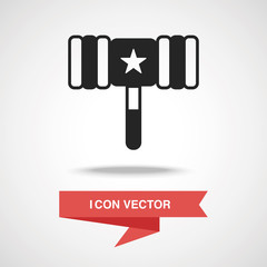 toy hammer icon