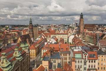 Fototapeta na wymiar Wrocław / Panorama miasta