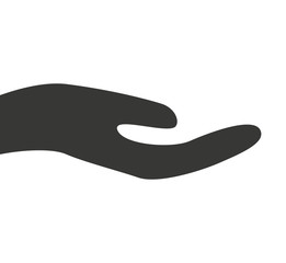 hand human silhouette icon