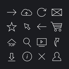 Most Popular Web Icons