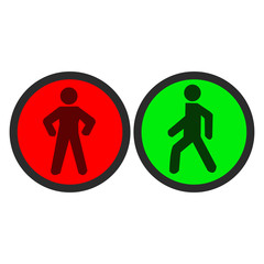 Traffic light icon