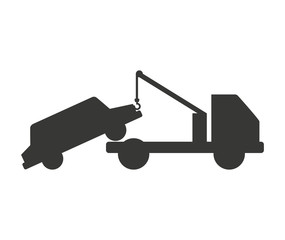 crane truck service icon