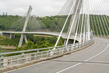 Terenez bridge in Brittany