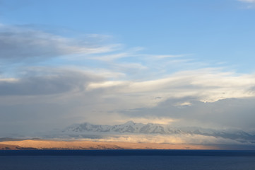 Fototapeta na wymiar South America, Titicaca lake, Bolivia, Isla del Sol landscape