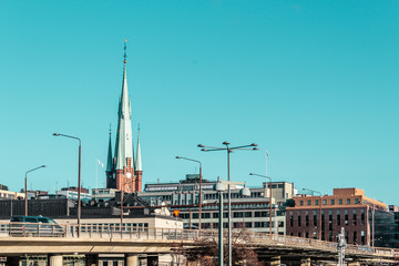 Buildings and Streets of Stockholm, Sweden