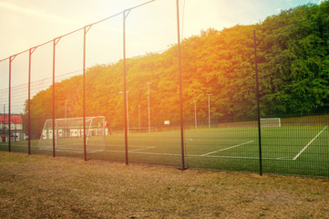 Small training ground for soccer