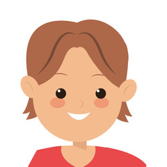Obraz premium flat design single man icon vector illustration