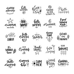 Summer Lettering Sign