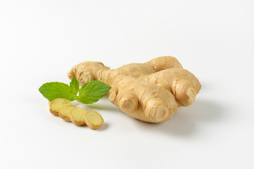 Fresh ginger root