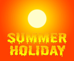 Summer Holiday Shows Go On Leave And Getaway